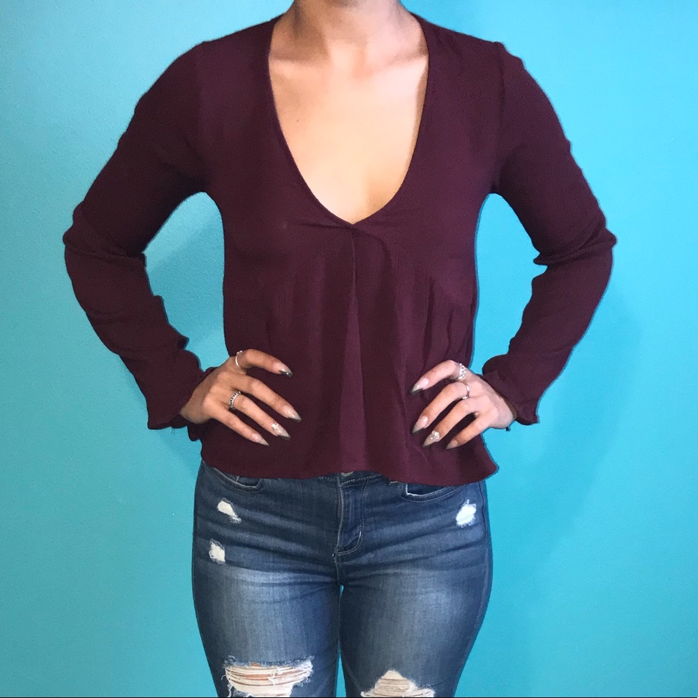 Burgundy Top